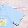 Duck Embroidery Kid Boys Fall Clothing Sets