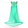 Top Animal Soft Cartoon Baby Hooded Towel for Kids