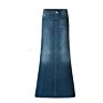 Latest Women Long Straight Maxi Skirts Denim