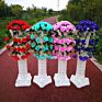 Classical Plastic Roman Column Road Lead Table Centerpiece for Wedding Decoration