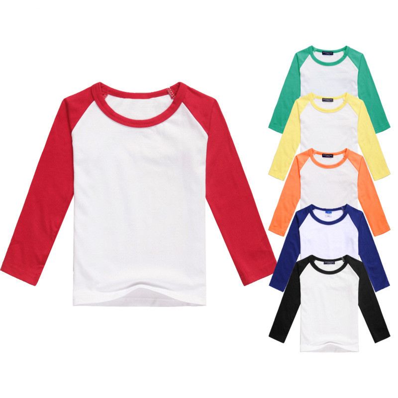 Buy Wholesale Girls Raglan Long Sleeve Baseball Tee Shirts