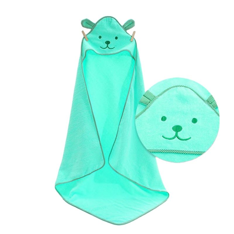 Top Animal Soft Cartoon Baby Hooded Towel for Kids